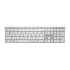 Targus teclado hyper bluetooth compatible con macOS & Windows, iPadOS & Android, ChromeOS en blanco - HS2310US