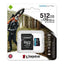 Kingston Memoria Micro SDXC Canvas Go Plus 512GB Clase 10 170MB/s