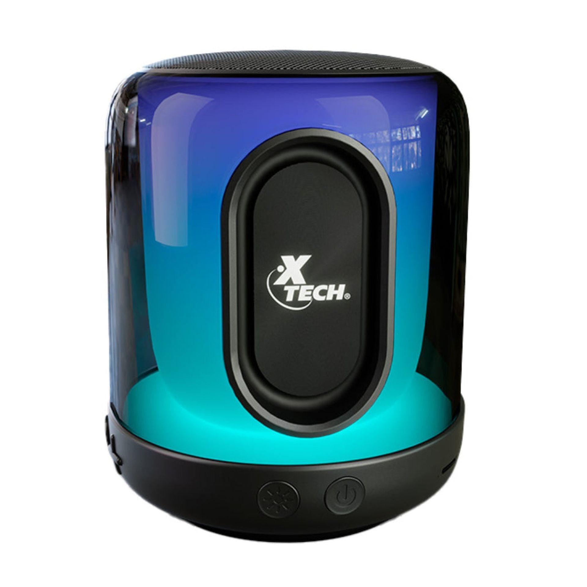 Bocina Xtech speakers XTS-617 black con luces BT tws 5W Imagen secundaria del producto