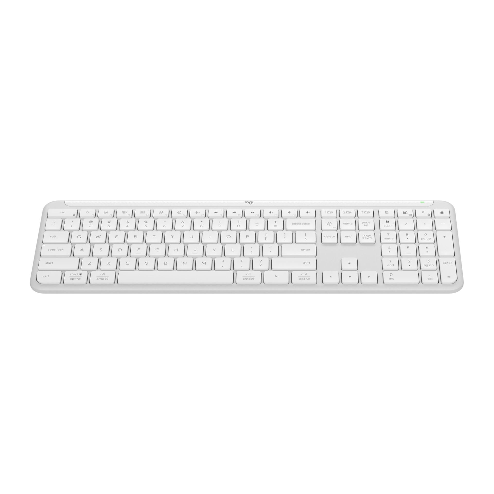 Logitech teclado blanco apagado signature slim K950 920-012593 Imagen secundaria del producto