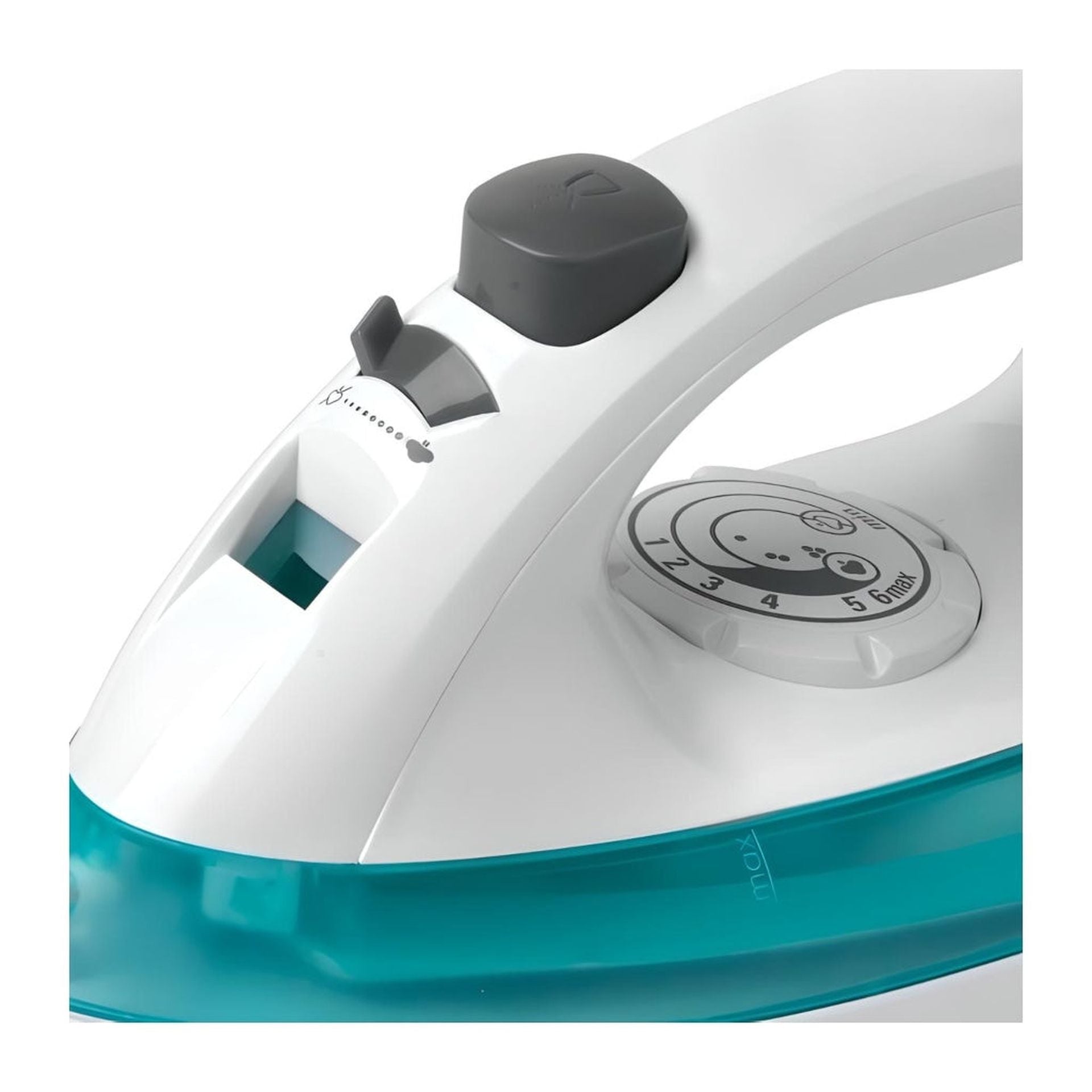 Black + decker plancha vapor antiadherente blanca IRBD100 Imagen secundaria del producto
