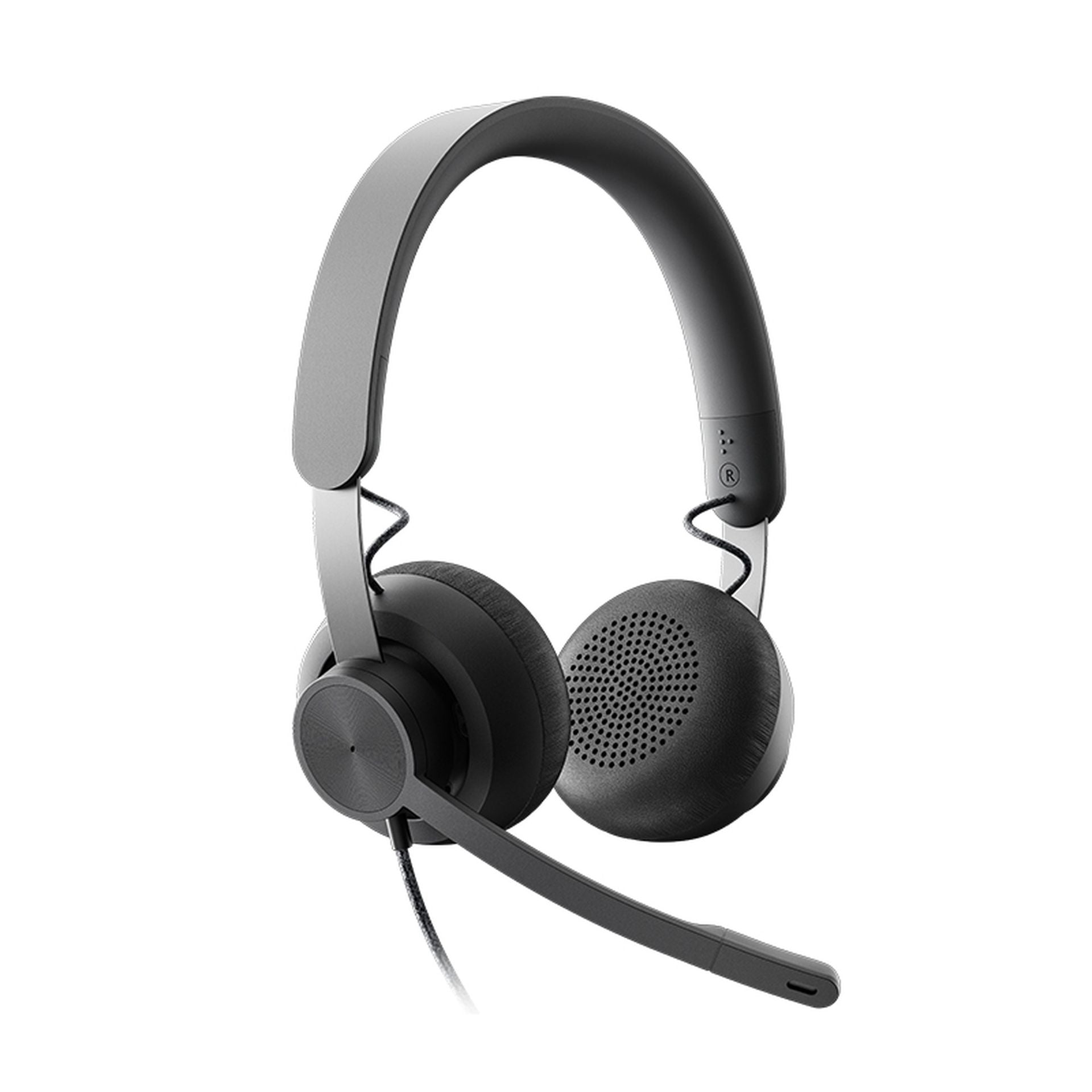 Audifonos Logitech zone wired auricular USB-C grafito 981-000876 Imagen secundaria del producto