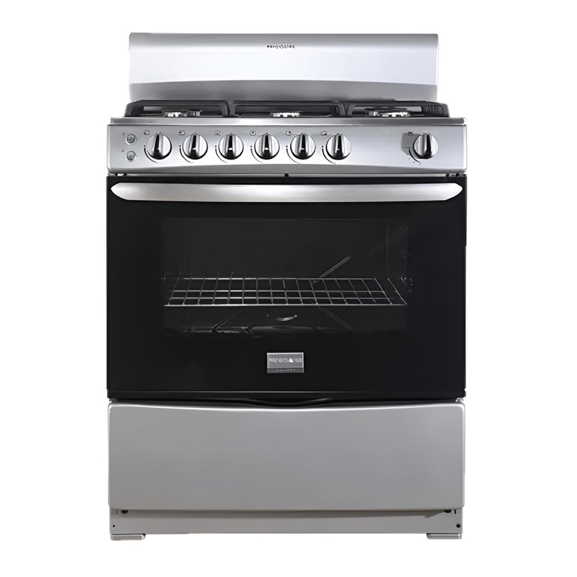 Frigidaire cocina de gas 30" 6 quemadores silver FKGH30C3MDQG