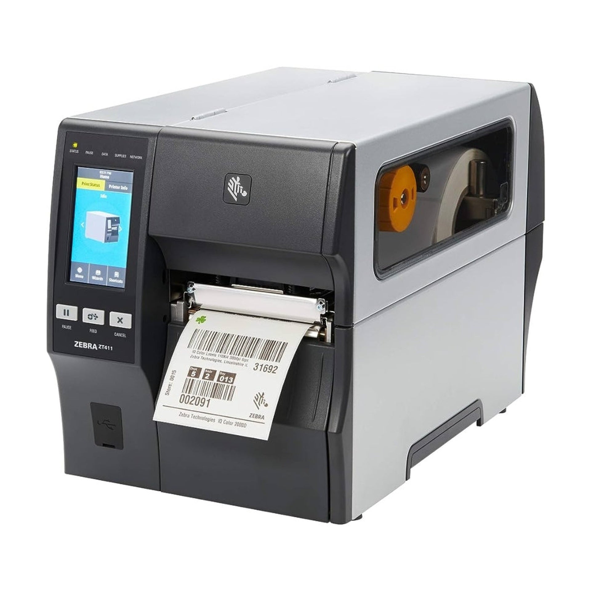 Impresora de etiquetas Zebra ZT411 203DPI ser USB 10 100 ZT41142-T010000Z Imagen principal del producto