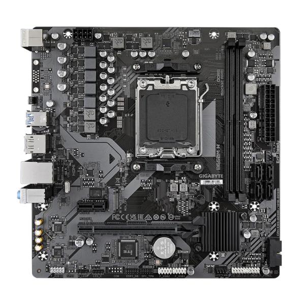Tarjeta Madre Gigabyte B650M H AM5 Micro Atx DDR5 - Negro