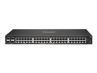 Hpe aruba 6100 Switch gestionado 48 puertos gbe 4 uplinks sfp+