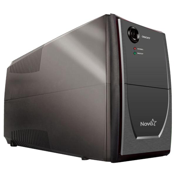 UPS Nova UP-635 600VA 6 Tomas con Cable 1M E010-183 - Negro
