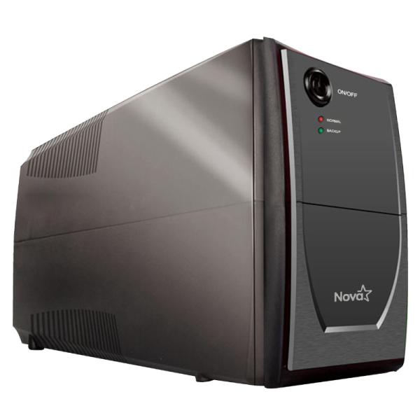 UPS Nova UP-635 1000VA 6 Tomas con Cable 1M E010-184 - Negro