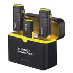 Microfono Thonet & Vander VX390 Lavalier Inalámbrico USB-C Cuna de Carga Doble HK096-03683 - Negro