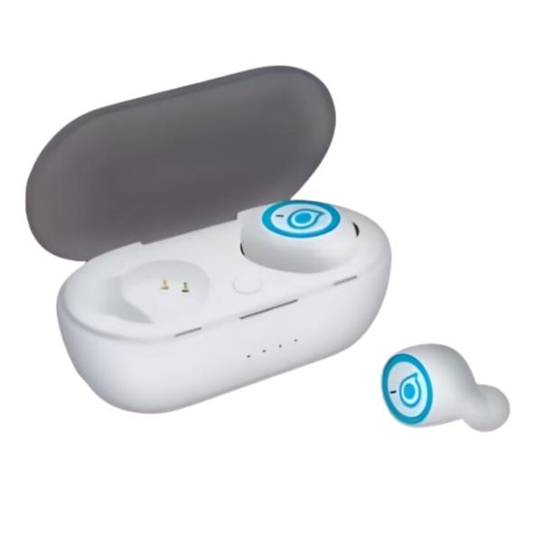 Audifono Alcatel TW3 Inalámbrico Bluetooth 46TW390-WL - Blanco / Azul