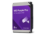 Western Digital WD Purple - Disco duro - Disco duro interno 8 TB - 3.5" - 7200 rpm - Serial ATA-300