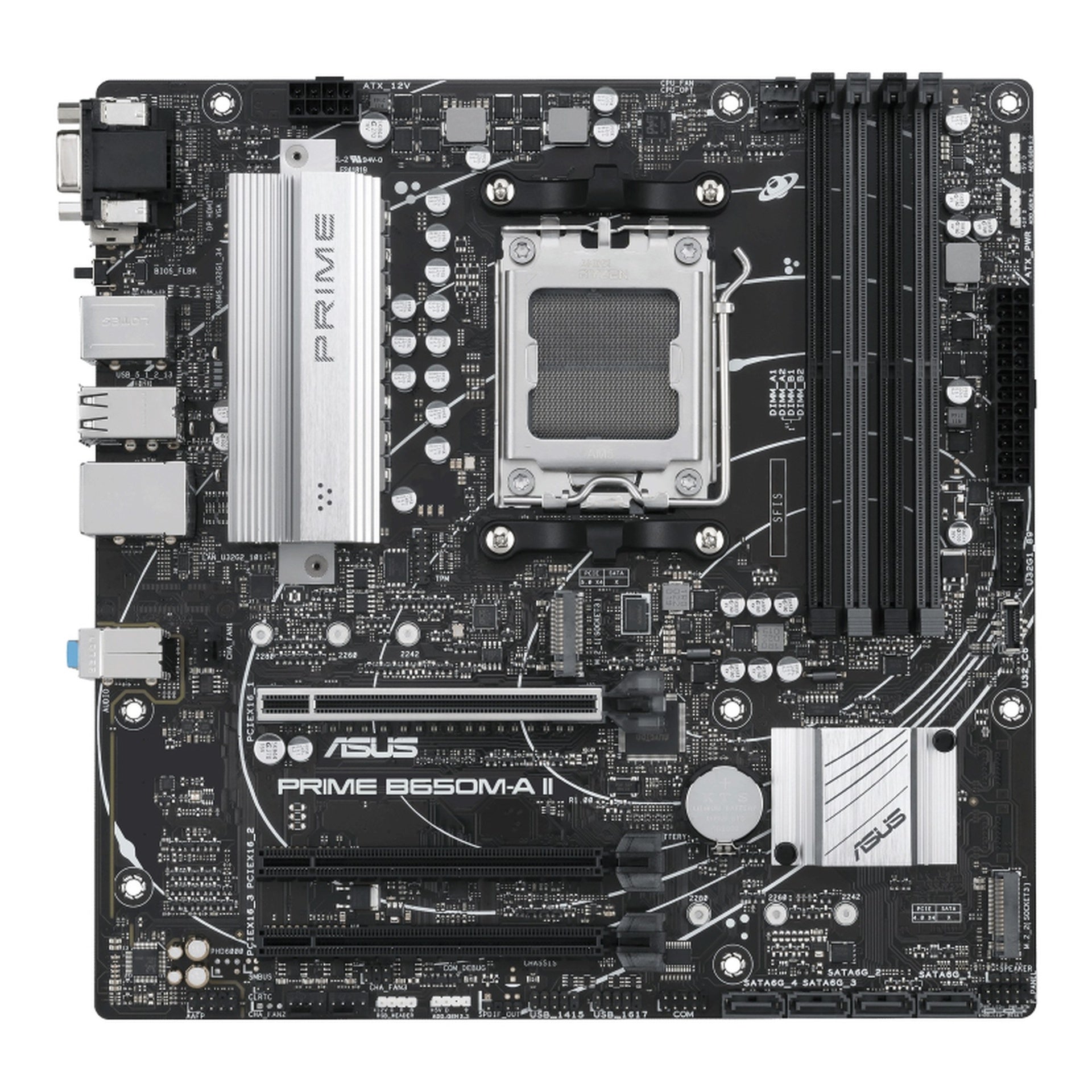 Tarjeta madre ASUS prime B650M-A II AM5 micro-atx DDR5 90MB1EH0-M0EAY0 Imagen principal del producto