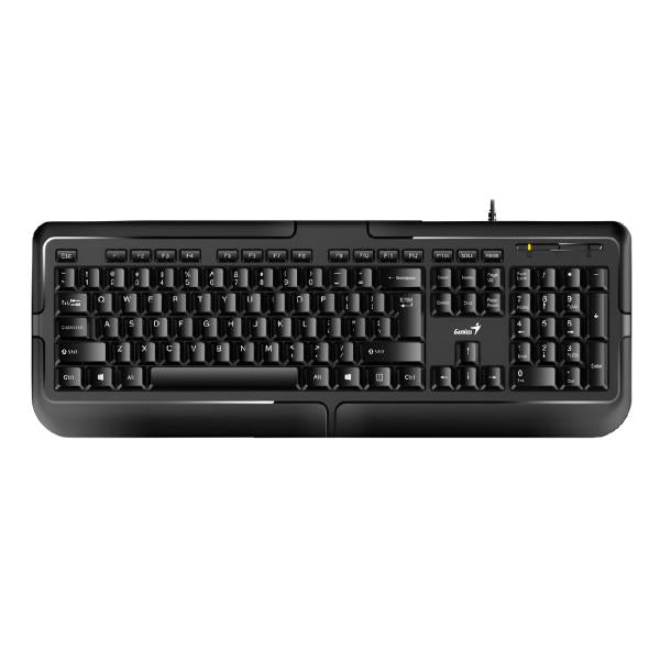 Teclado Genius KB-118 II Membrana Alámbrico USB Español 31310051401 - Negro