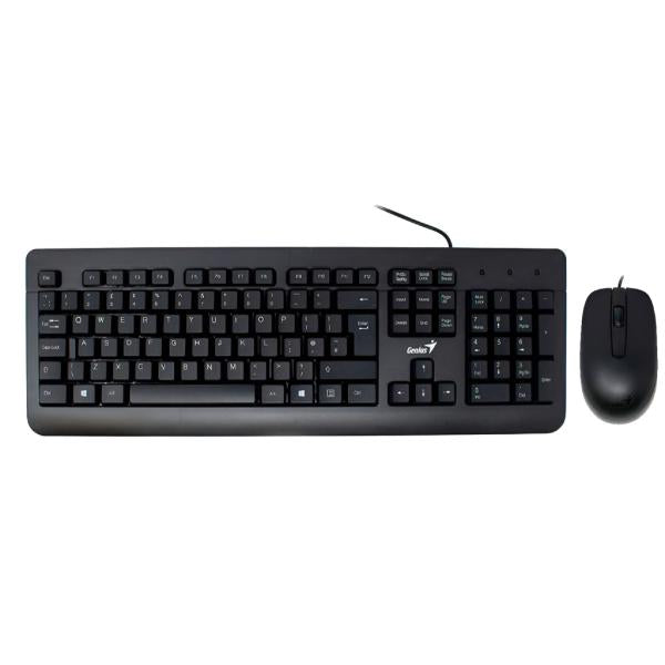 Combo teclado y mouse Genius KM-160 alámbrico USB Imagen secundaria del producto