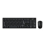 Teclado y Mouse Genius KM-8101 Inalámbrico 2.4 Ghz 31340014401 - Negro