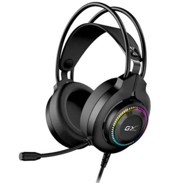 Headset Gaming RGB Genius HS-GX580U Alámbrico USB 31710028400 - Negro