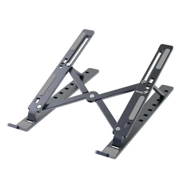 Soporte para Laptop Genius G-STAND M250 Compatible con Laptop Celular y Tablet con 7 Niveles Ajustables 31250023400 - Gris
