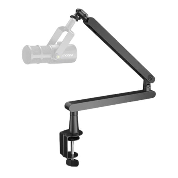 Soporte para Microfono Maono BA92 Compatible con Microfonos PD400X PD200X PD100 PM500 PM320 PM325T Capacidad de 2KG Tornillo de 5/8" a 3/8" - Negro