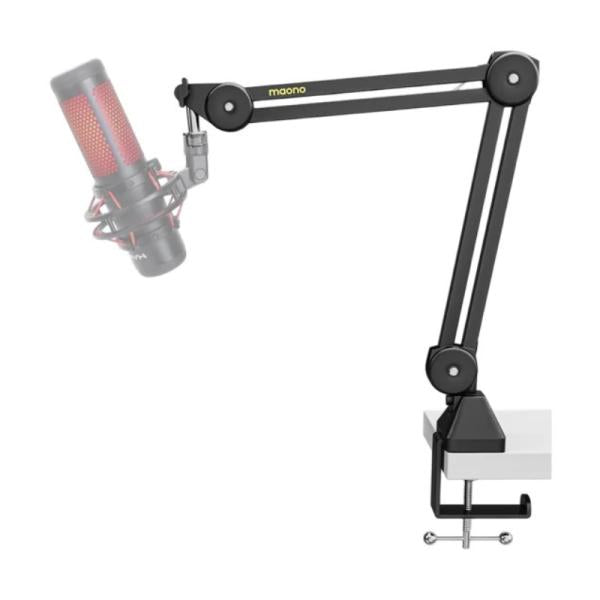 Soporte para Microfono Maono BA37 Compatible con PD100X PD200X PM450 PD400 PM500 Capacidad de 2KG Tornillo de 5/8" a 3/8" - Negro