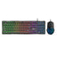 Teclado y Mouse Gaming RGB Genius Scorpion KM-GX3 Alambrico USB Español 31330011401 - Negro