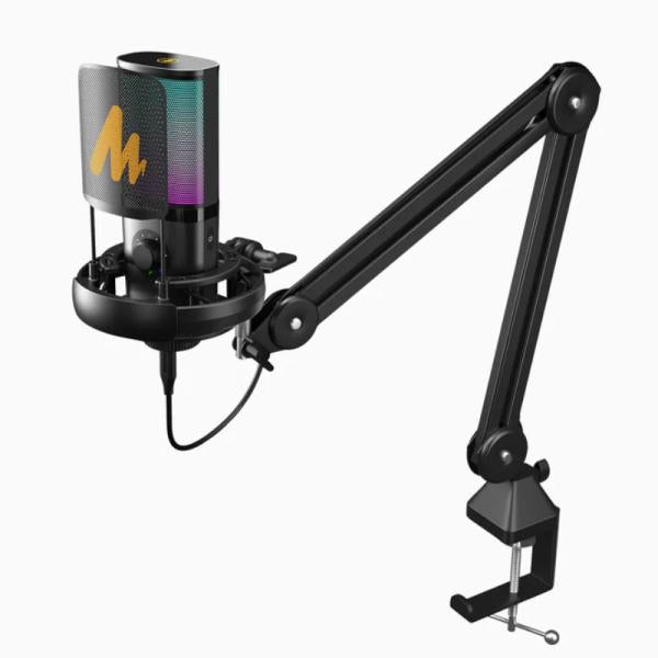 Microfono Maono PM450S USB y USB-C con Brazo Articulado - Negro