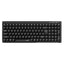 Teclado Genius Luxemate Q7100BT Membrana Inalámbrico Bluetooth / 2.4ghz Español 31320005401 - Negro