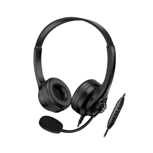 Headset Genius HS-235U Ai Alámbrico Usb-a+c 31710036401 - Negro