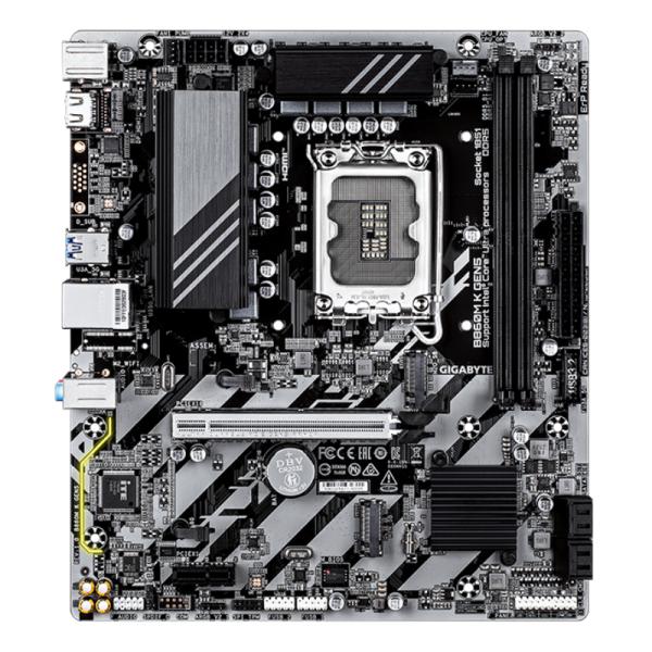Tarjeta Madre Gigabyte B860M K GEN5 LGA1851 Micro Atx DDR5 - Negro Imagen principal del producto