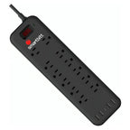 Regleta Protector de Picos Smartbitt Supressor 12 Outlets 5USB SBSS-B12-5U