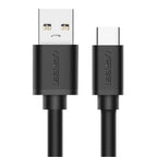 Cable Ugreen US184 USB-A 3.0 a USB-C 2M 20884 - Negro