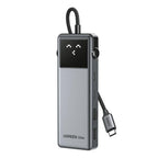 Hub Ugreen CM888 6 en 1 USB-C 2 Puertos USB-A 2 Puertos USB-C 1 Puerto HDMI y 1 Puerto Pd 10GBPS con LED Display 35998 - Gris