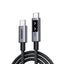 Cable USB-C a USB-C UGREEN L509 100W 2M con LED display 35512