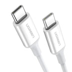 Cable Ugreen US264 USB-C a USB-C 2.0 2M 60520 - Blanco