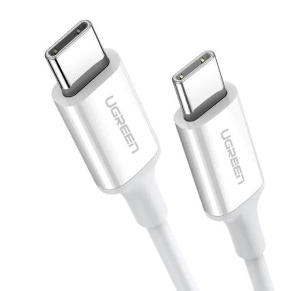 Cable Ugreen US264 USB-C a USB-C 2.0 2M 60520 - Blanco