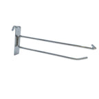 Gancho para Lamina con Hablador 6MM Grueso 200MM de Largo FG-0267 - Plateado