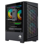 Case Eagle Warrior Cg09j2ra001c Mini Tower Sin Ventilación Incluida con Panel Lateral - Negro