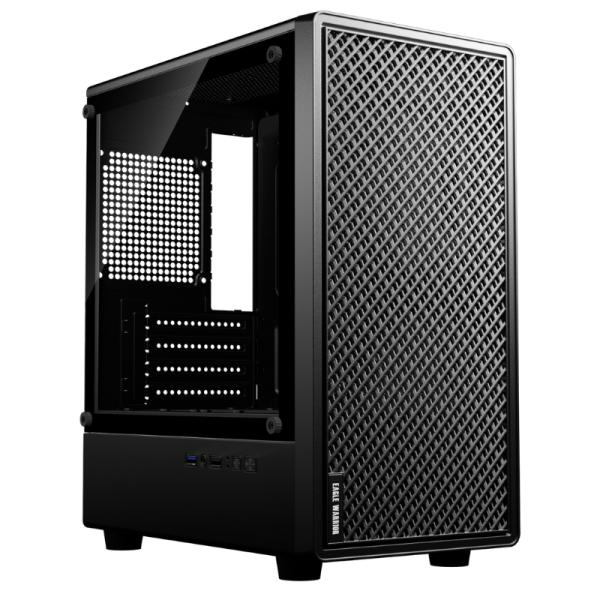 Case Eagle Warrior Cg12anra001c Mini Tower Sin Ventilación Incluida con Panel Lateral - Negro