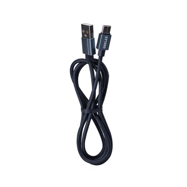 Cable USB Tipo C D2T Gerlax - 1M Negro