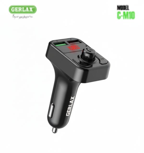 Transmisor Fm Cargador C-M10 Gerlax - Negro