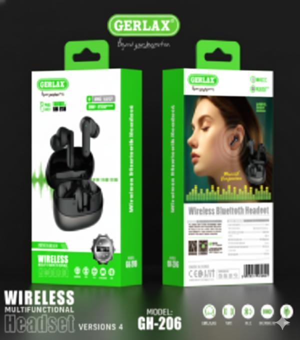 Audifono Manos Libres GH-206 Gerlax - Negro