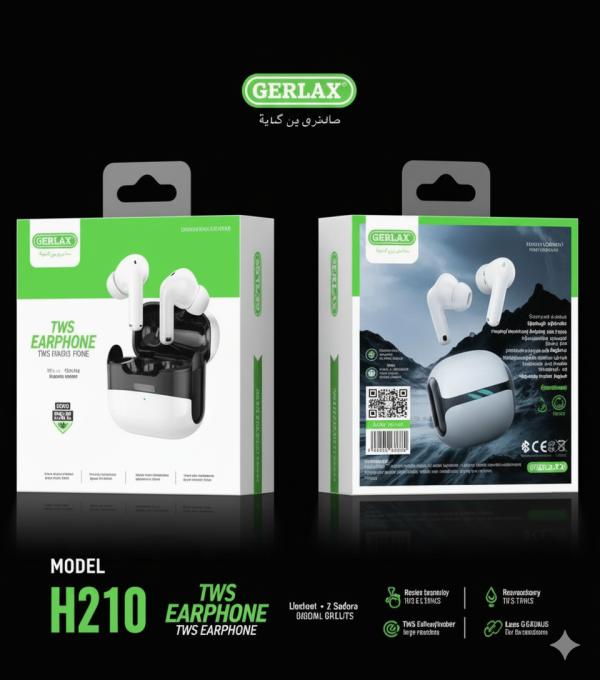Audifono Manos Libres H210 Gerlax - Blanco