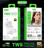 Audifono Manos Libres GH-53 Gerlax - Blanco