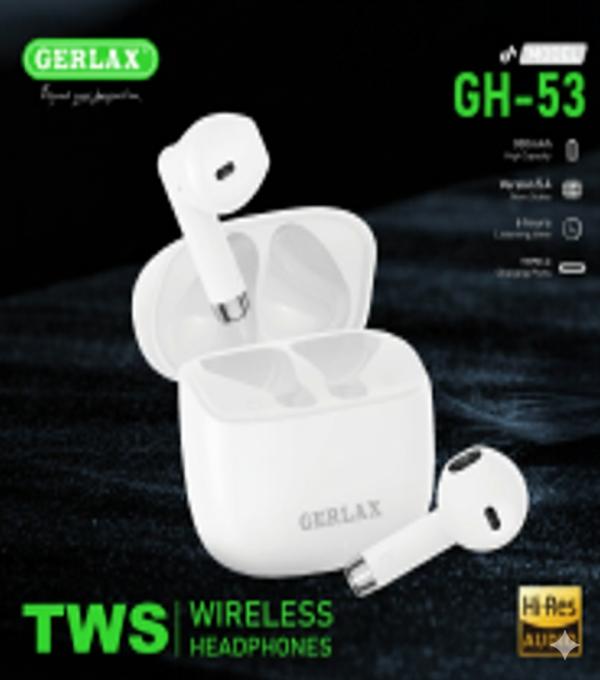 Audifono Manos Libres GH-53 Gerlax - Blanco