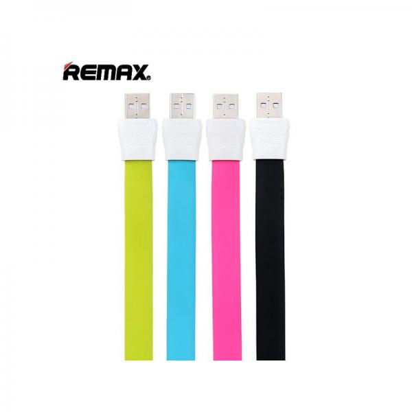 CABLE USB LIGHTNING RC-011I FULL SPEED 2 REMAX - NEGRO