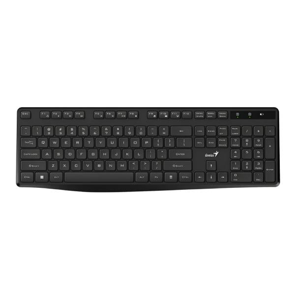 Teclado Genius KB-7200 Membrana Inalámbrico USB Español 31320002401 - Negro