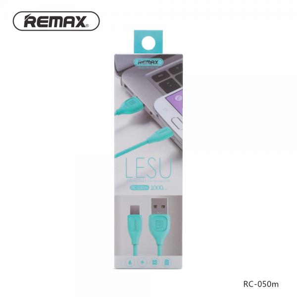 CABLE USB MICRO B RC-050M LESU REMAX - NEGRO
