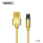 CABLE USB LIGHTNING RC-095I GRAVITY SERIES REMAX - DORADO
