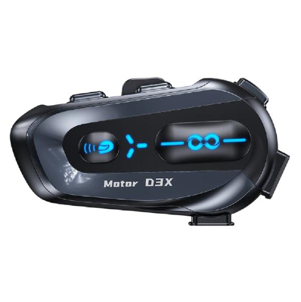 Audifono Manos Libres Intercomunicador para Casco D3 - Negro