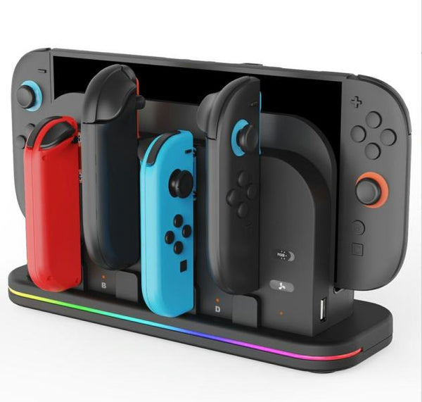 Estacion Carga con Ventilador para Joy con y Nintendo Switch Switch 2 PG-SW2062 Ipega - Negro