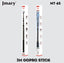Jmary monopod fibra de carbono 3 metros MT-65